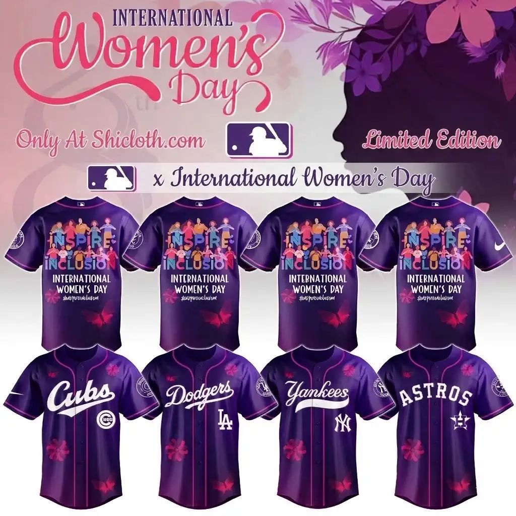 All Team MLB x International Women’s Day Jersey