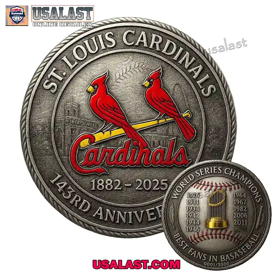 St. Louis Cardinals 143rd Anniversary Commemorative Coin