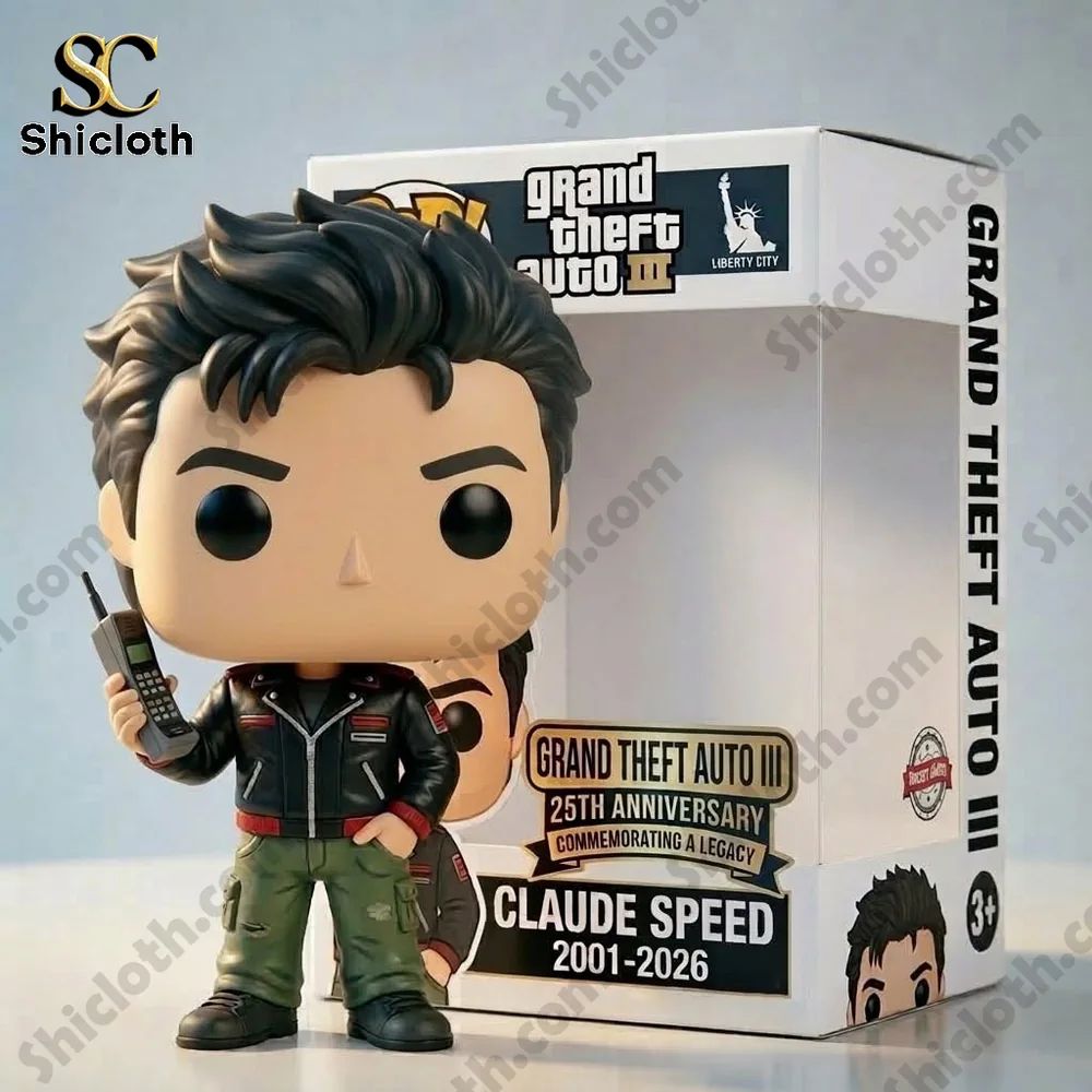 Grand Theft Auto III Claude Speed 25th Anniversary Funko Pop! Figure