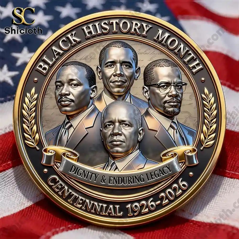 Black History Month Centennial Commemorative Coin (1926-2026)