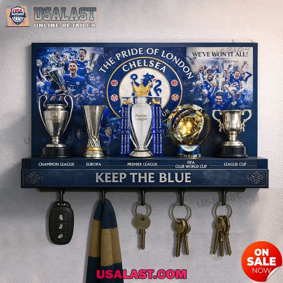 Chelsea FC Pride Collection Wall Key Holder