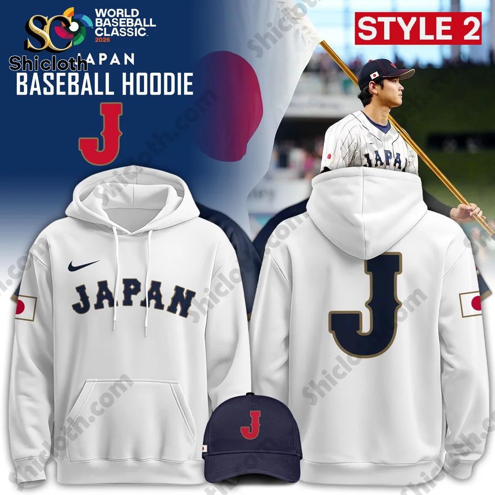 Japan Baseball 2026 World Baseball Classic Hoodie Limited Edition