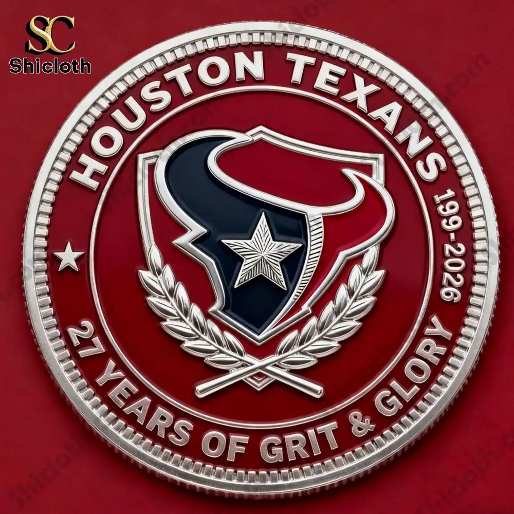 Houston Texans 27th Anniversary Commemorative Coin