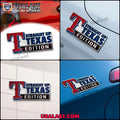Texas Rangers Edition Engraved Car Name Badge