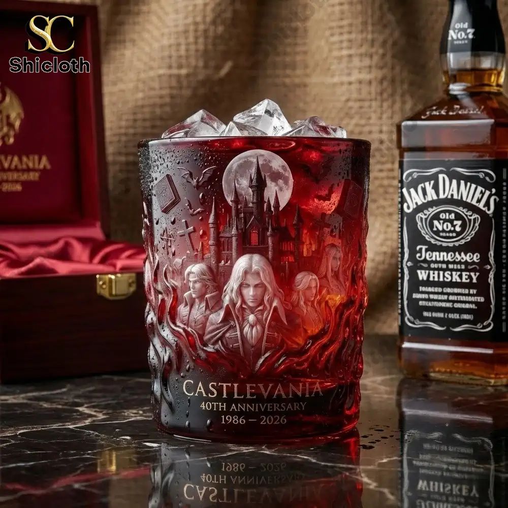 Castlevania 40th Anniversary Gothic Collector Glass