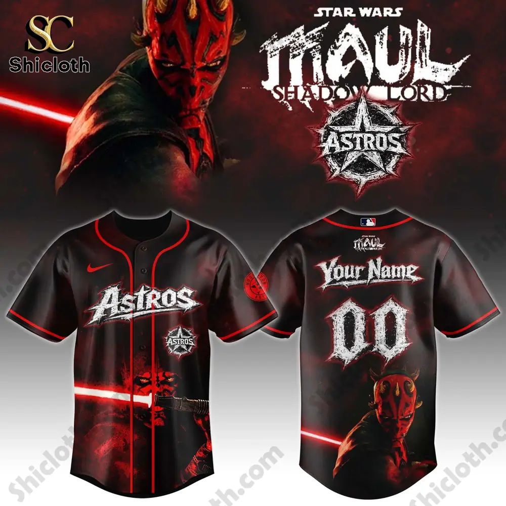 Houston Astros x Star War Darth Maul 2026 Jersey