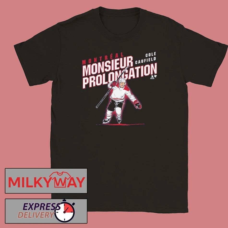 Cole Caufield Monsieur Prolongation shirt