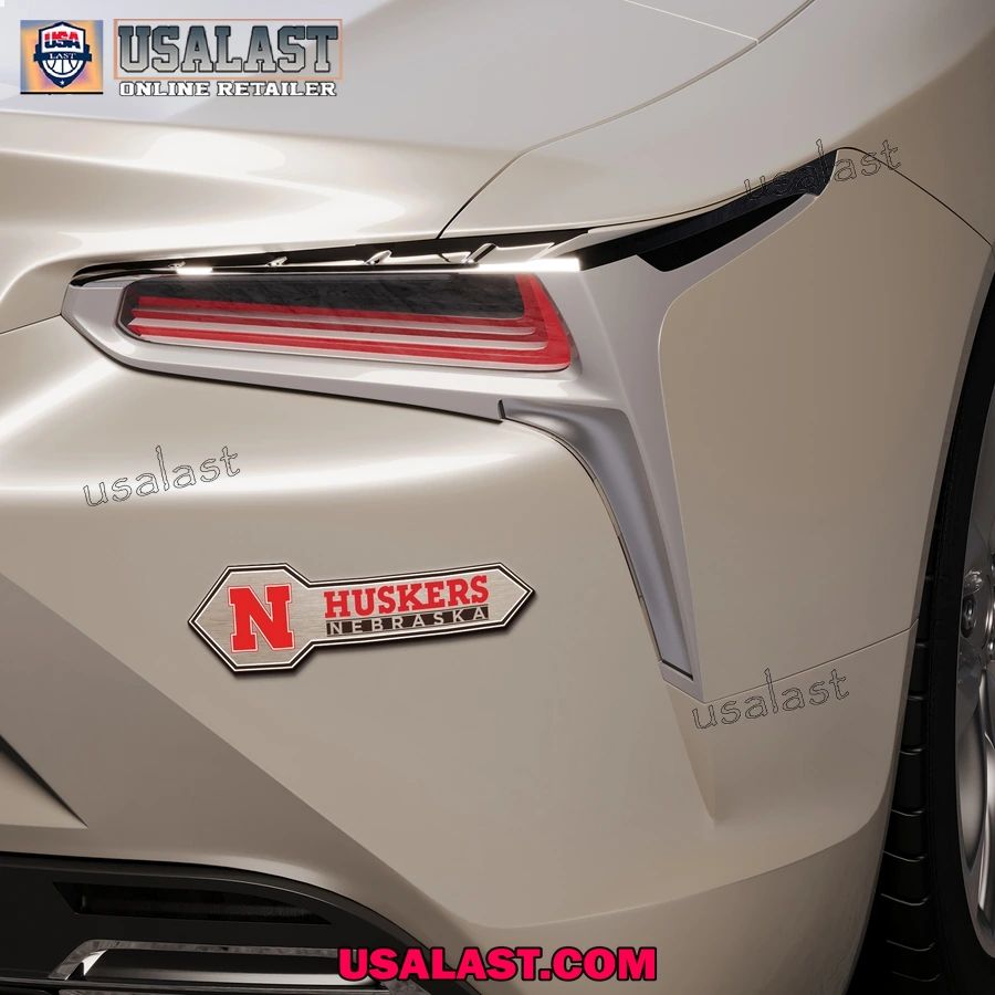 Nebraska Cornhuskers Edition 3D Car Badge Sticker