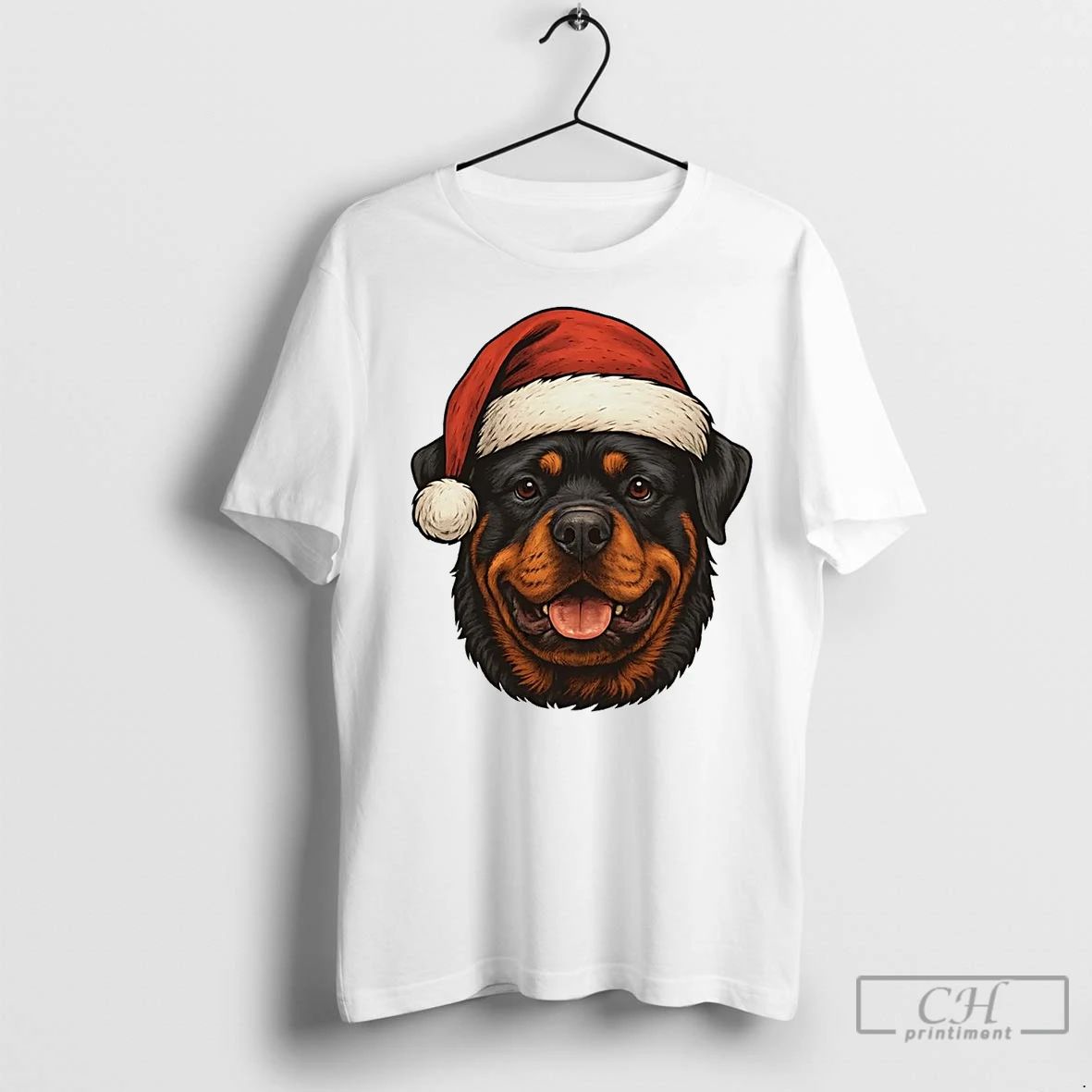 Premium Rottweiler Face Christmas