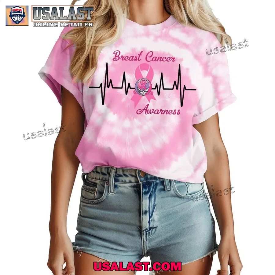 Grateful Dead Breast Cancer Awareness 3D Shirt