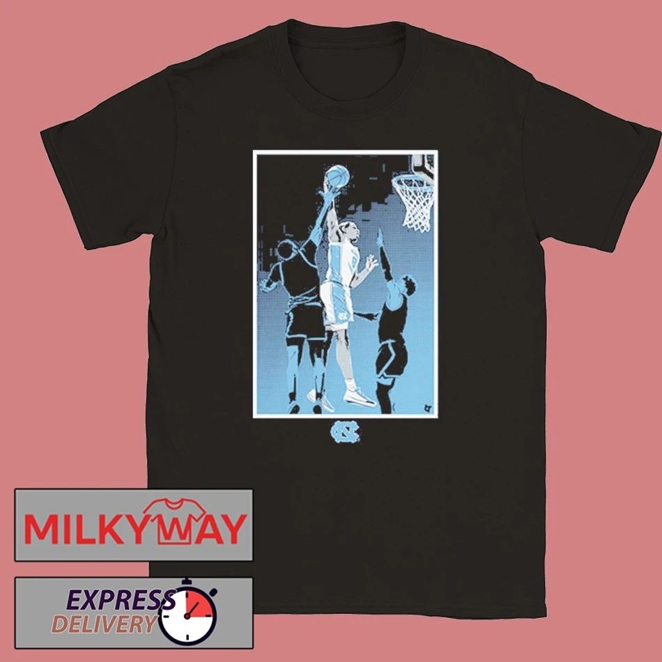 UNC Basketball Caleb Wilson Poster shirt