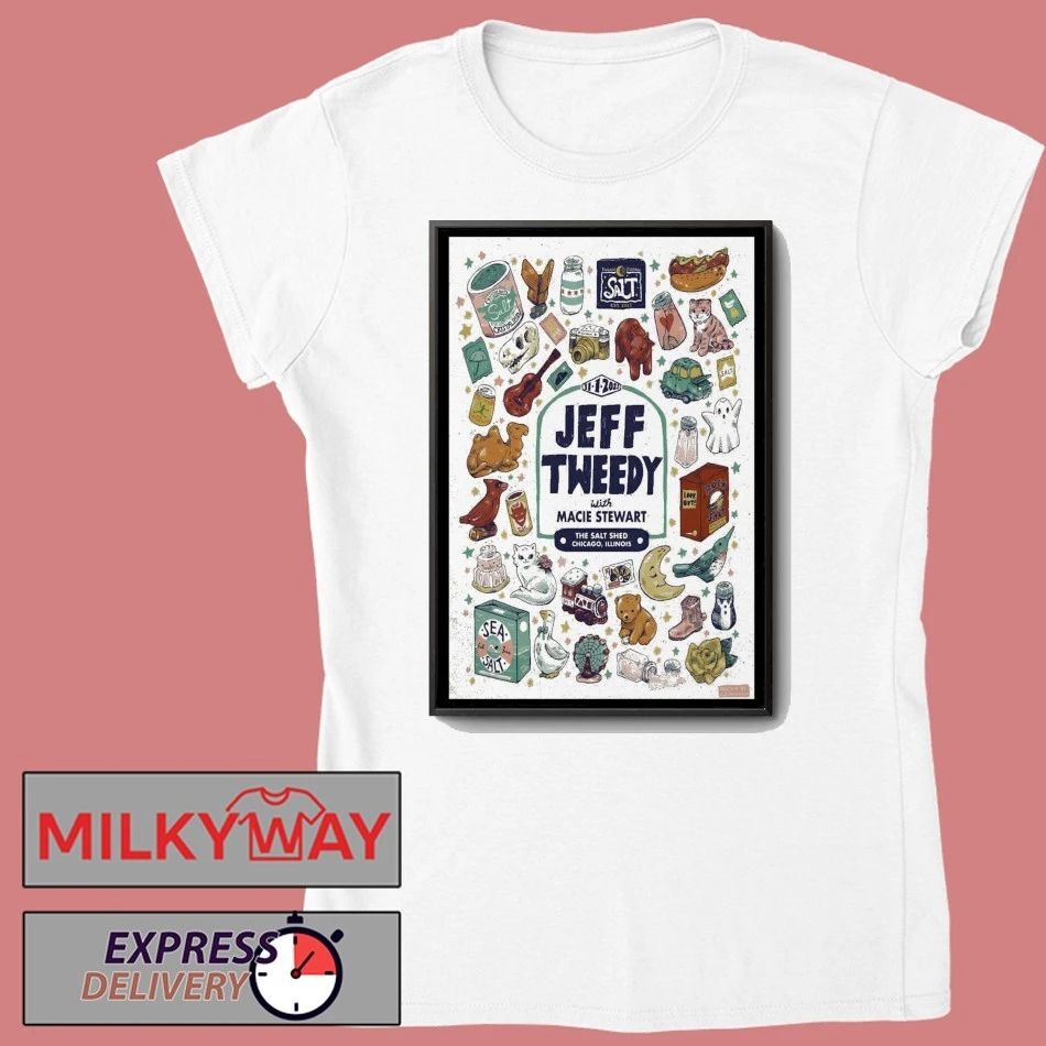 Jeff Tweedy Concert Chicago, IL Nov 01 2025 Poster shirt