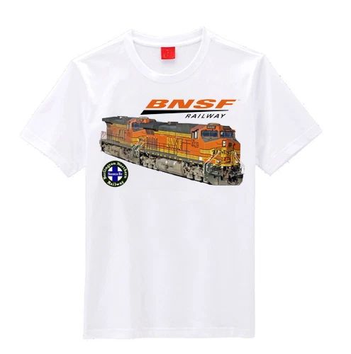 Burlington Northern Santa Fe BNSF Dash 9-44CW Train T-Shirts