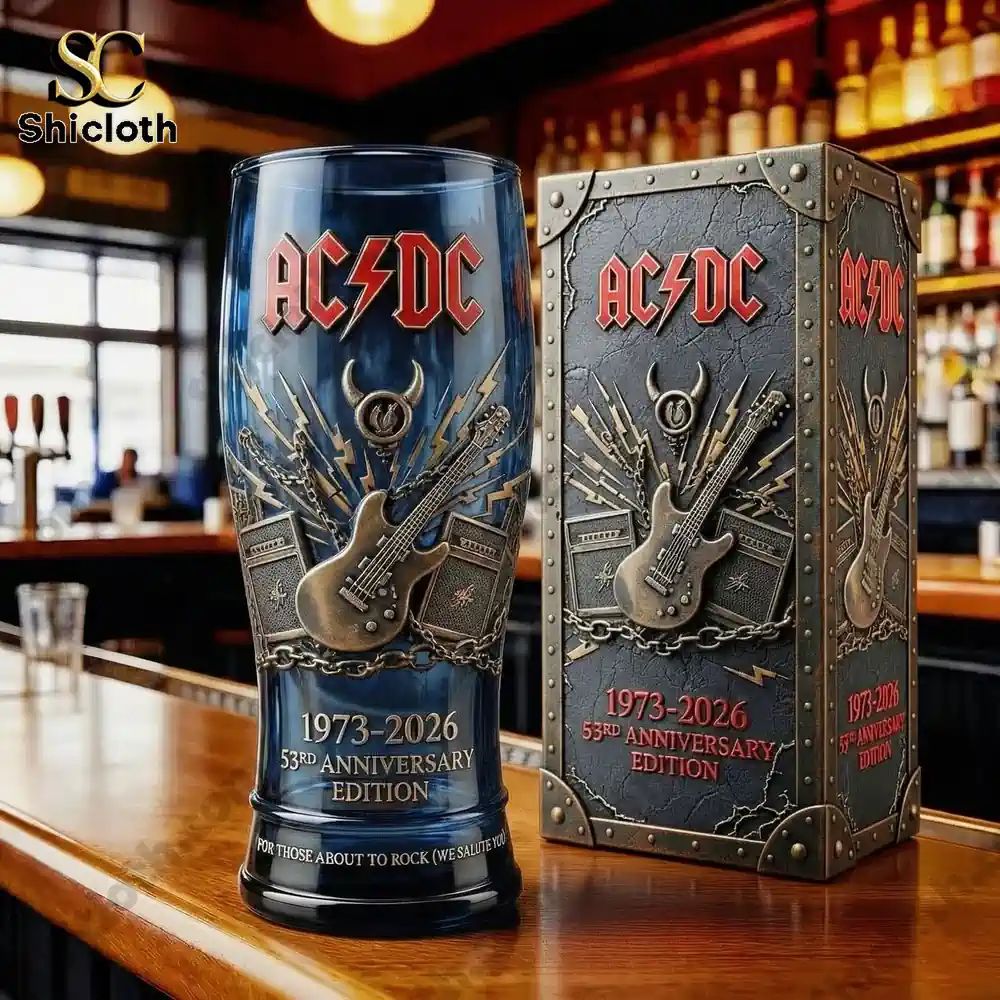 ACDC 53rd Anniversary Rock Legacy Beer Glass