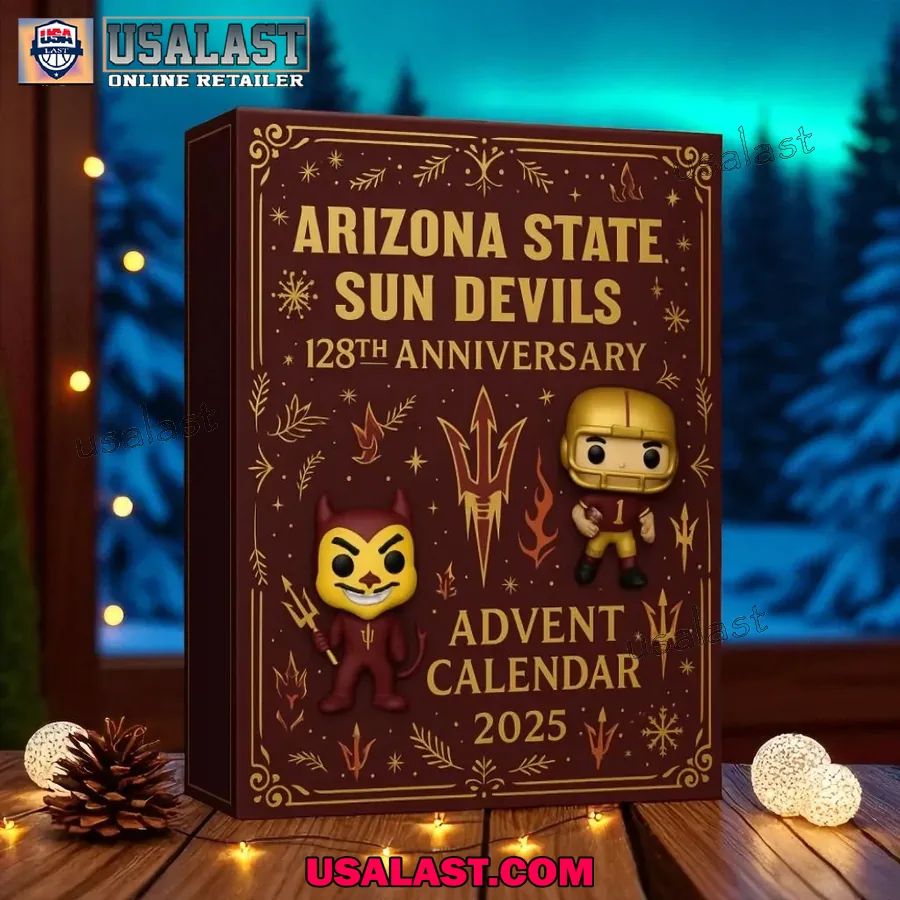 2025 Arizona State Sun Devils 128th Anniversary Advent Calendar
