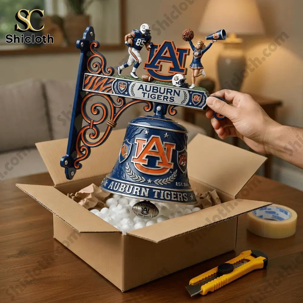 Auburn Tigers Limited Edition Wall Bell