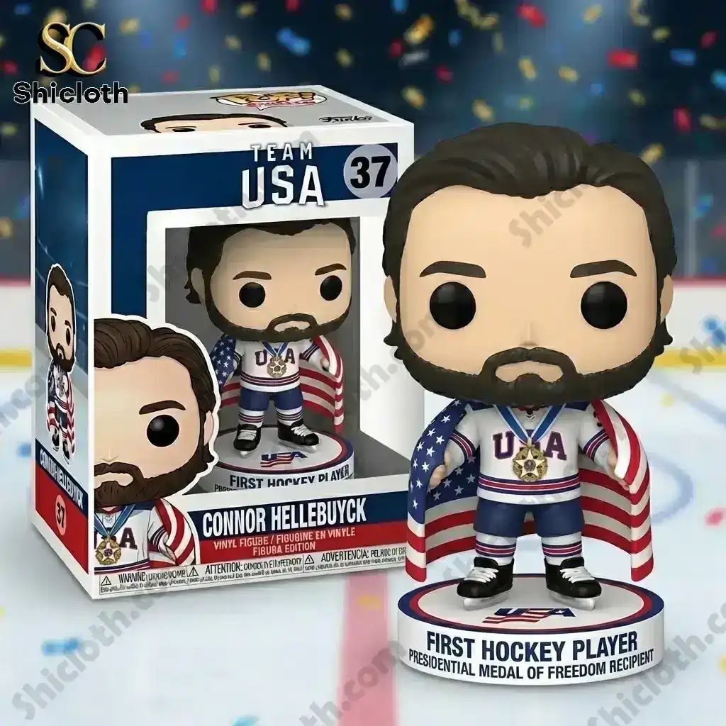 Team Usa Hockey XXV Winter Olympic Gold Pop! Figure Dolls