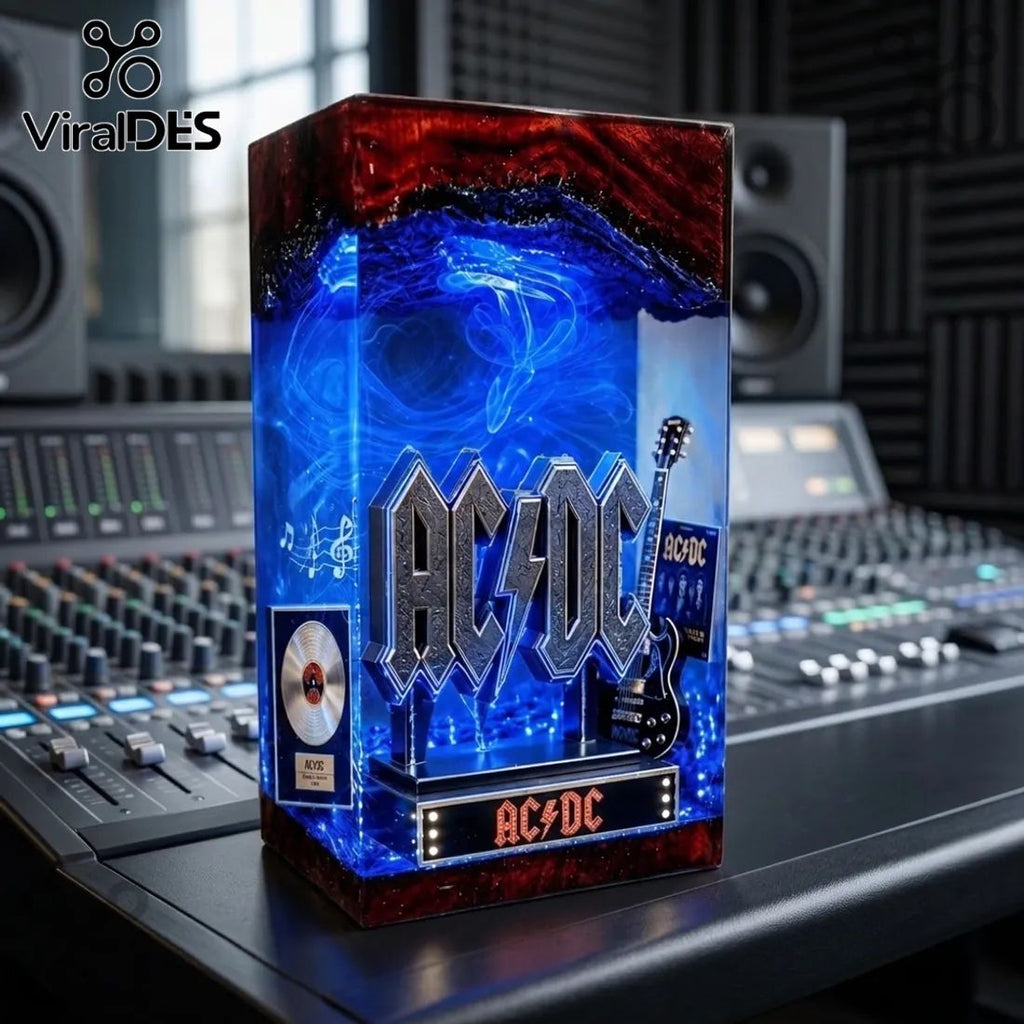 AC/DC LED Epoxy Resin Night Light