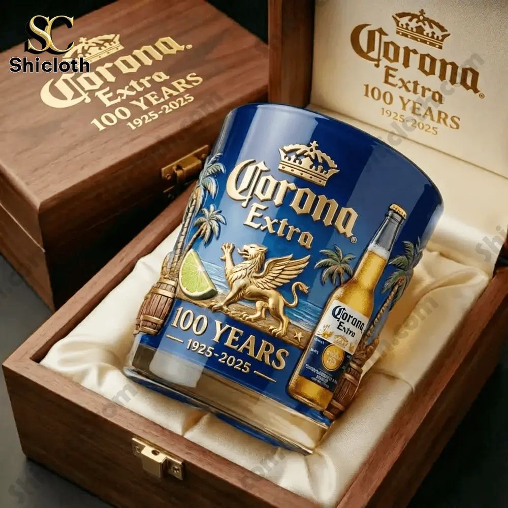 The Corona Extra 100th Anniversary Glass