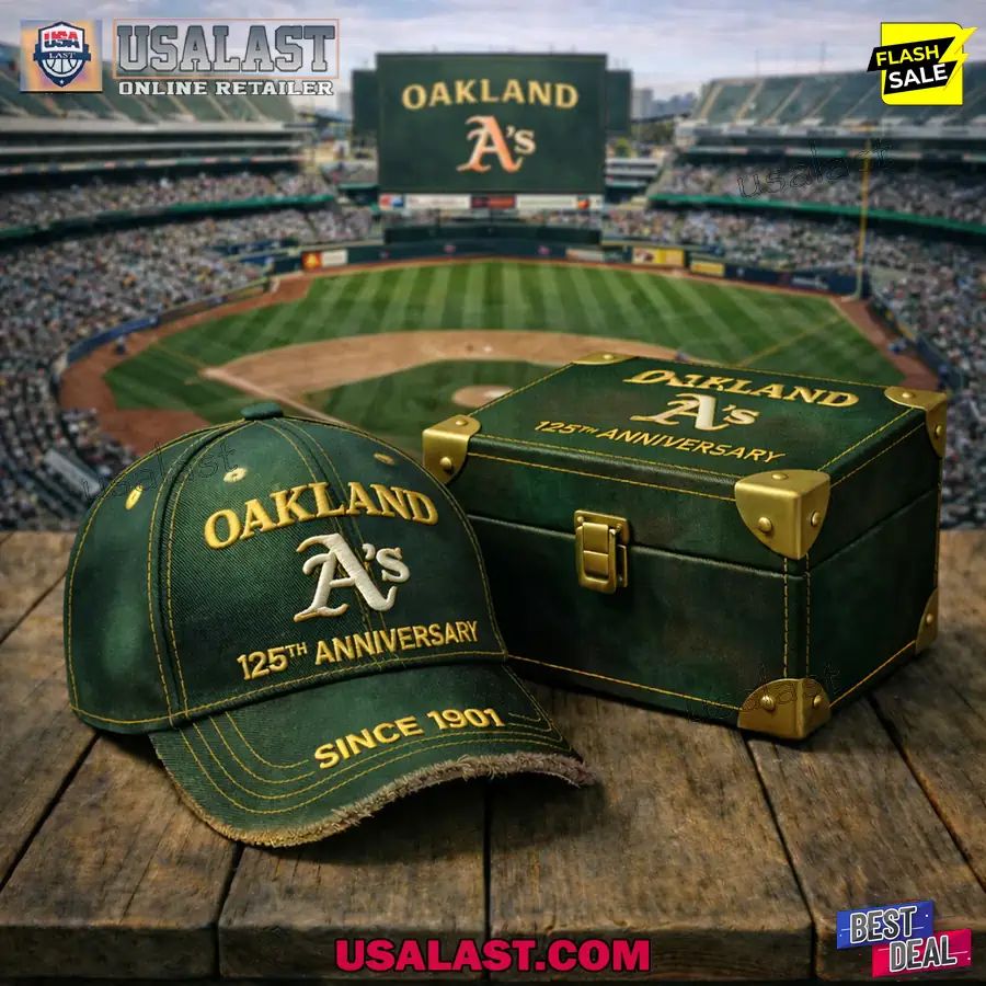Oakland Athletics 125th Anniversary 1901-2026 Classic Cap