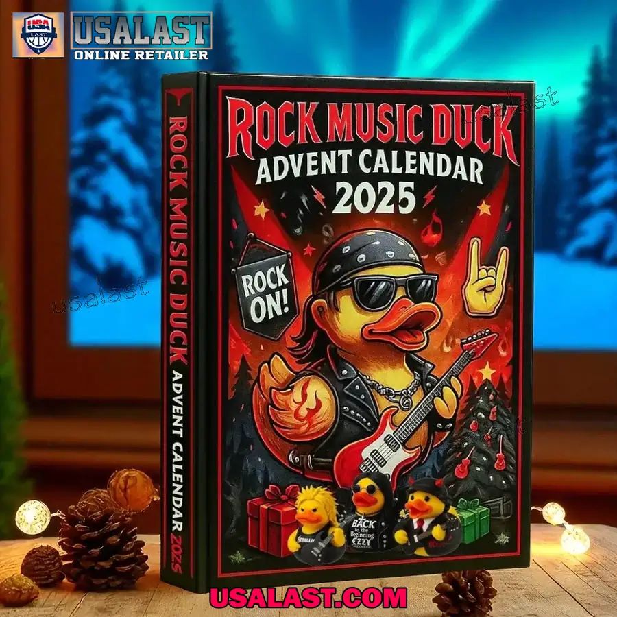 Rock Music Duck Advent Calendar 2025