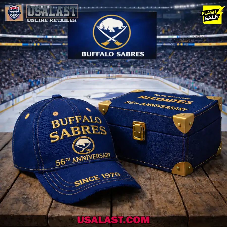 Buffalo Sabres 56th Anniversary 1970-2026 Classic Cap