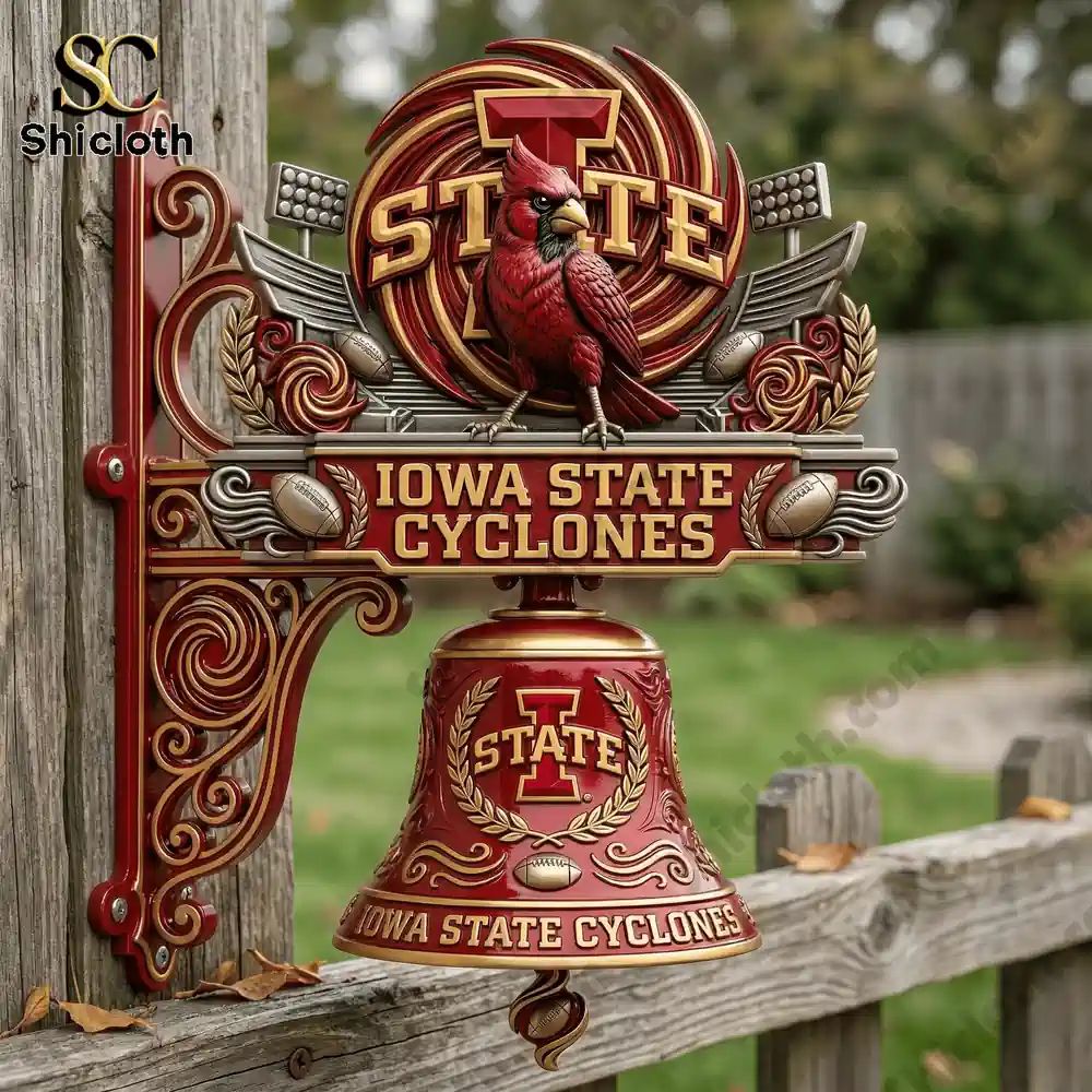 Iowa State Cyclones Premium Wall Bell