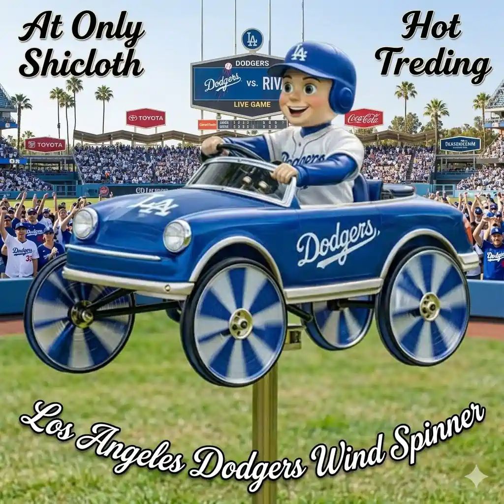 Los Angeles Dodgers Limited Edition Wind Spinner