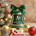 Athletics 56th Anniversary Christmas Bell Ornament