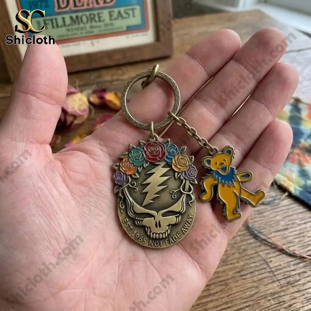 Grateful Dead Heritage Keyring
