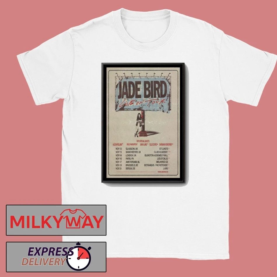 Jade Bird UK Europe Tour November 2025 Poster shirt