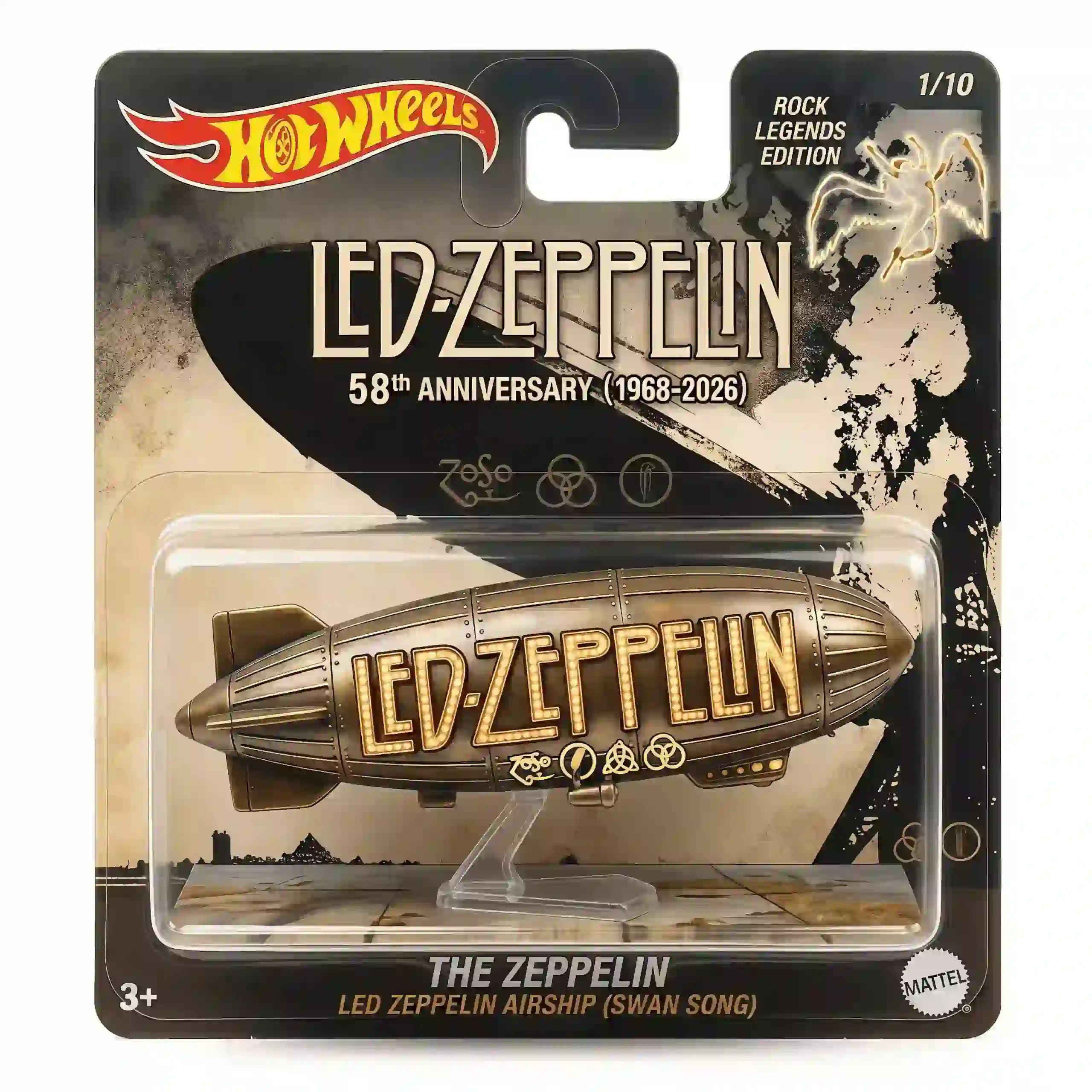 Wheels Led Zeppelin 58th Anniversary Premium Collector Airship