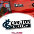 Carlton Blues Edition Custom 3D Car Badge Sticker