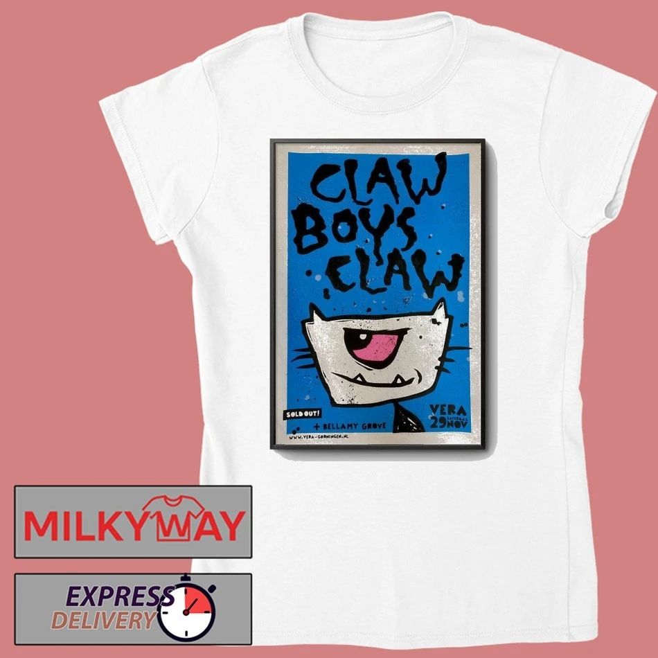 Claw Boys Claw Nov 29 2025 Vera in Groningen NL Poster shirt