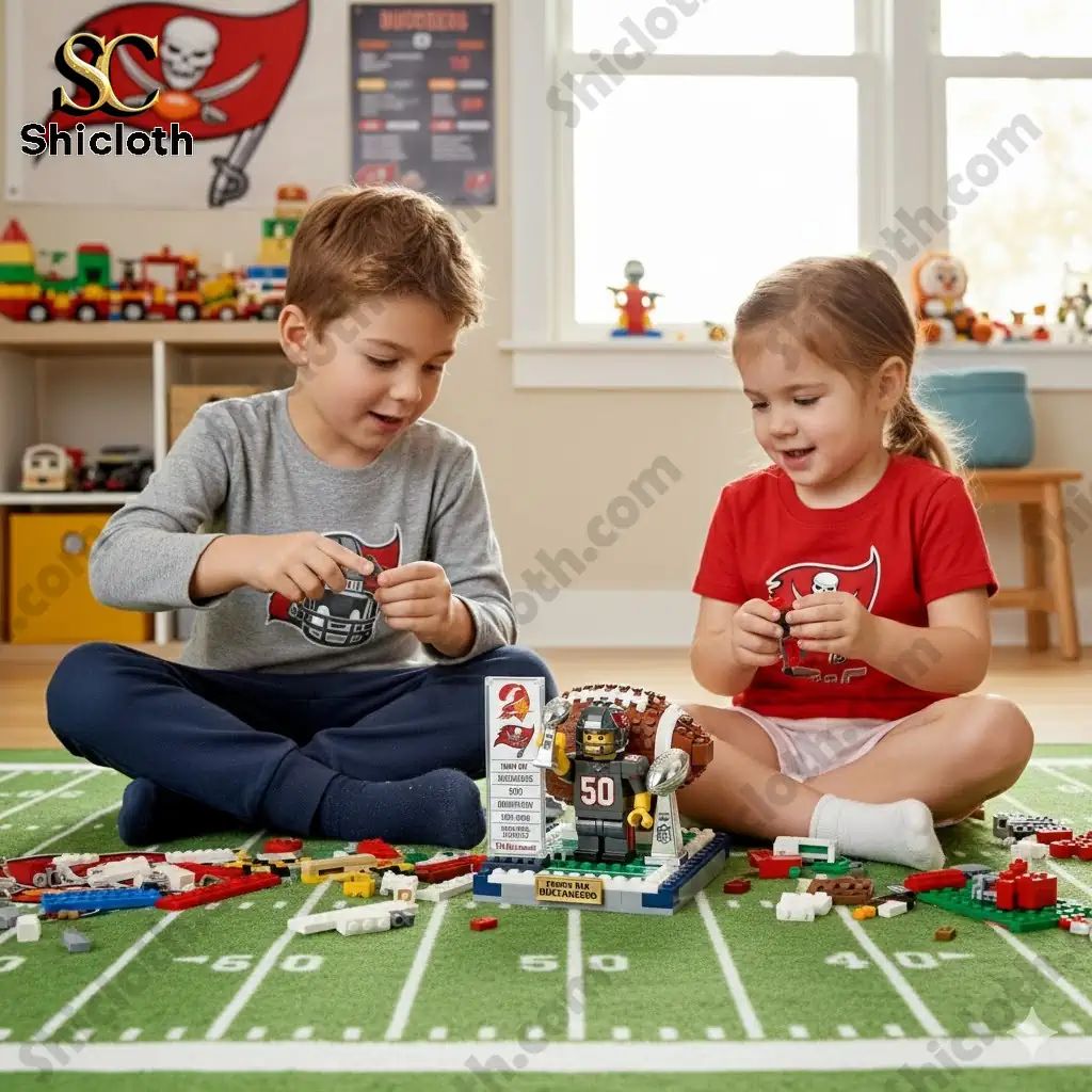 Tampa Bay Buccaneers 50th Anniversary Brick Edition