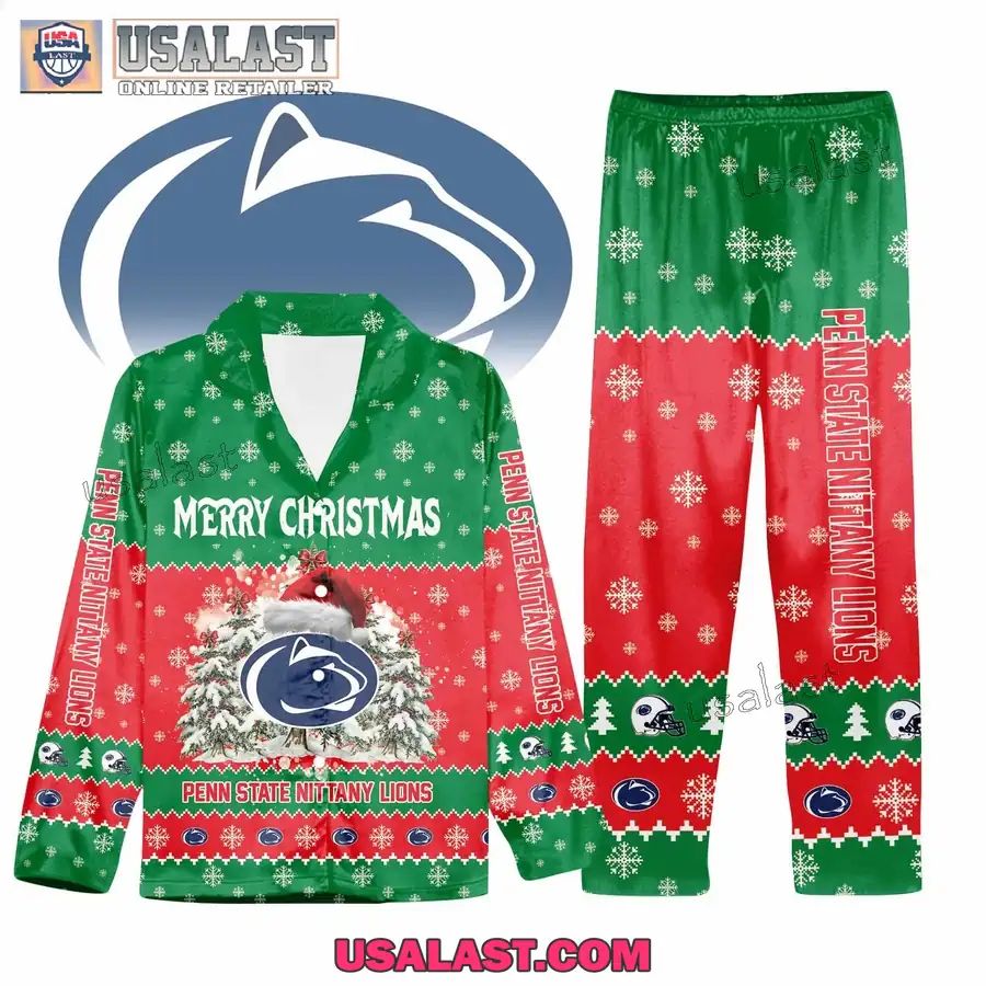 Penn State Nittany Lions Button Pajamas Set