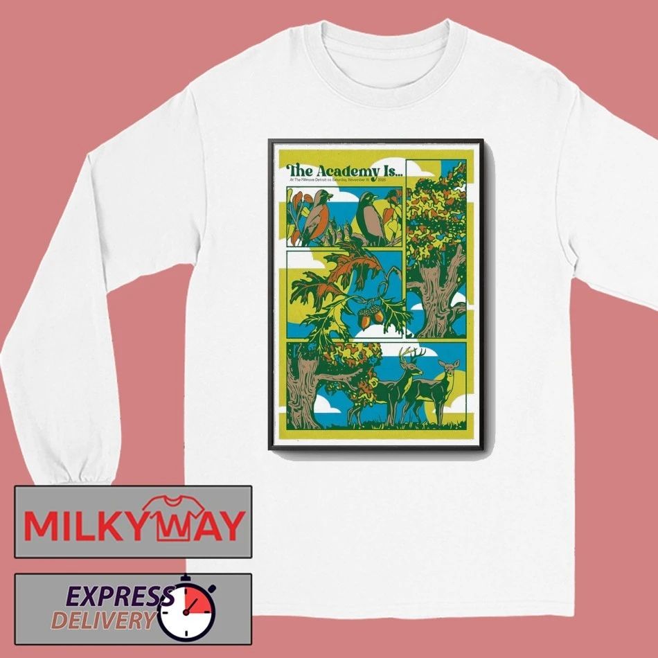 The Academy Is… At The Fillmore Detroit On Nov 15 2025 Poster shirt