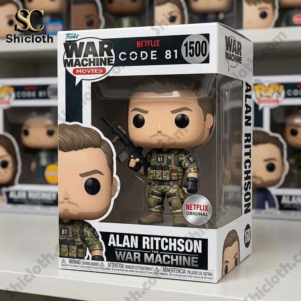 Alan Ritchson War Machine Code 81 Collector Edition Pop! Figure