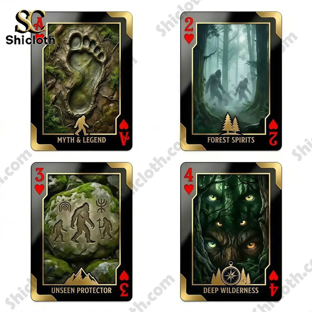 The Bigfoot Collection Myth & Legend Pack Playing Cards