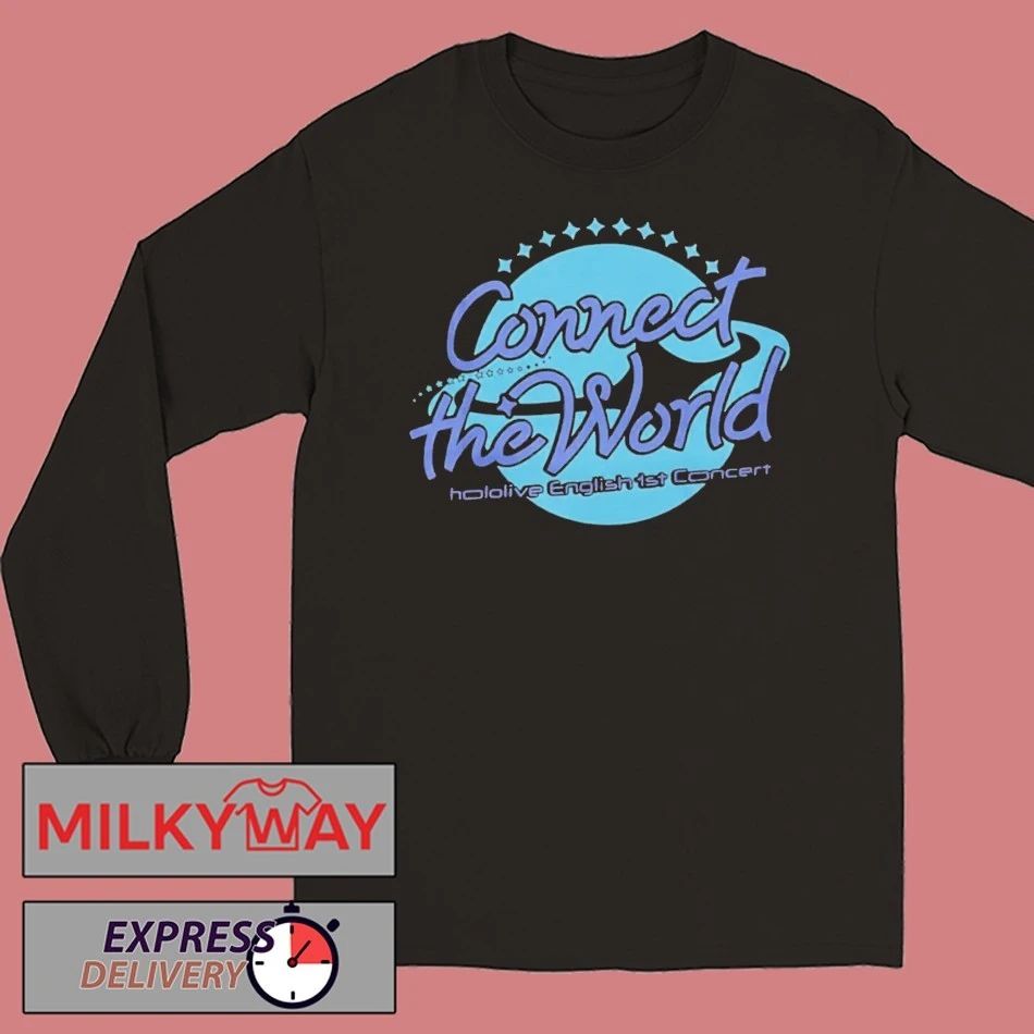 Connect The World Hololive English 1st Concert Shirt