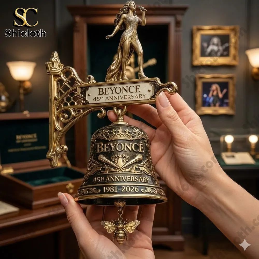 Beyoncé Singer 45Th Anniversary Wall Bell