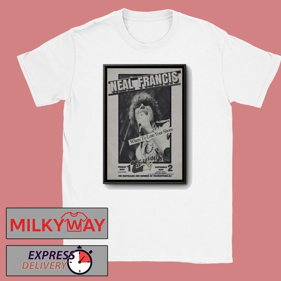 Neal Francis Poster May 1-2 2026 Tipitina’s In New Orleans LA shirt