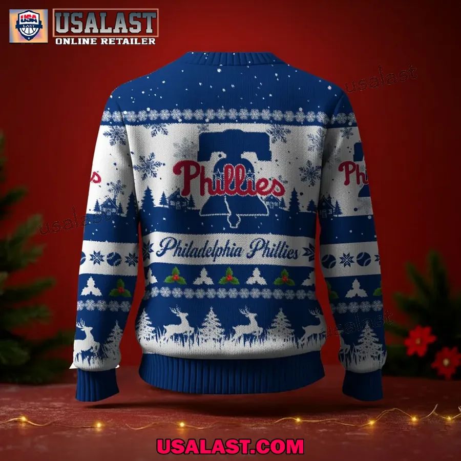 Philadelphia Phillies Ugly Christmas Sweater Jumper
