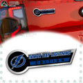 Tampa Bay Lightning Edition 3D Engraved Car Name Emblem