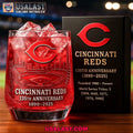 Cincinnati Reds 135th Anniversary Wine Glass