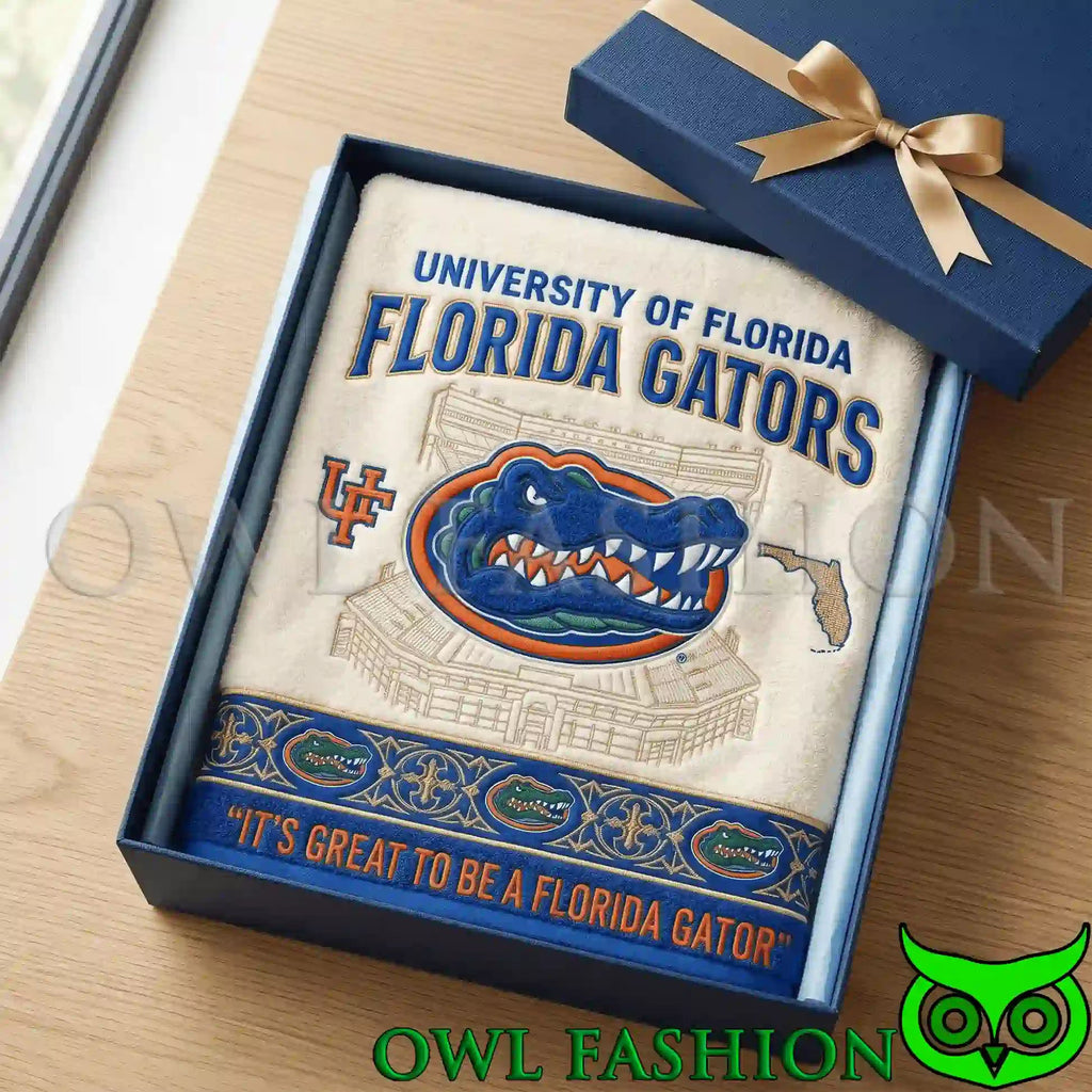 Floria Gators Premium Bath Towels