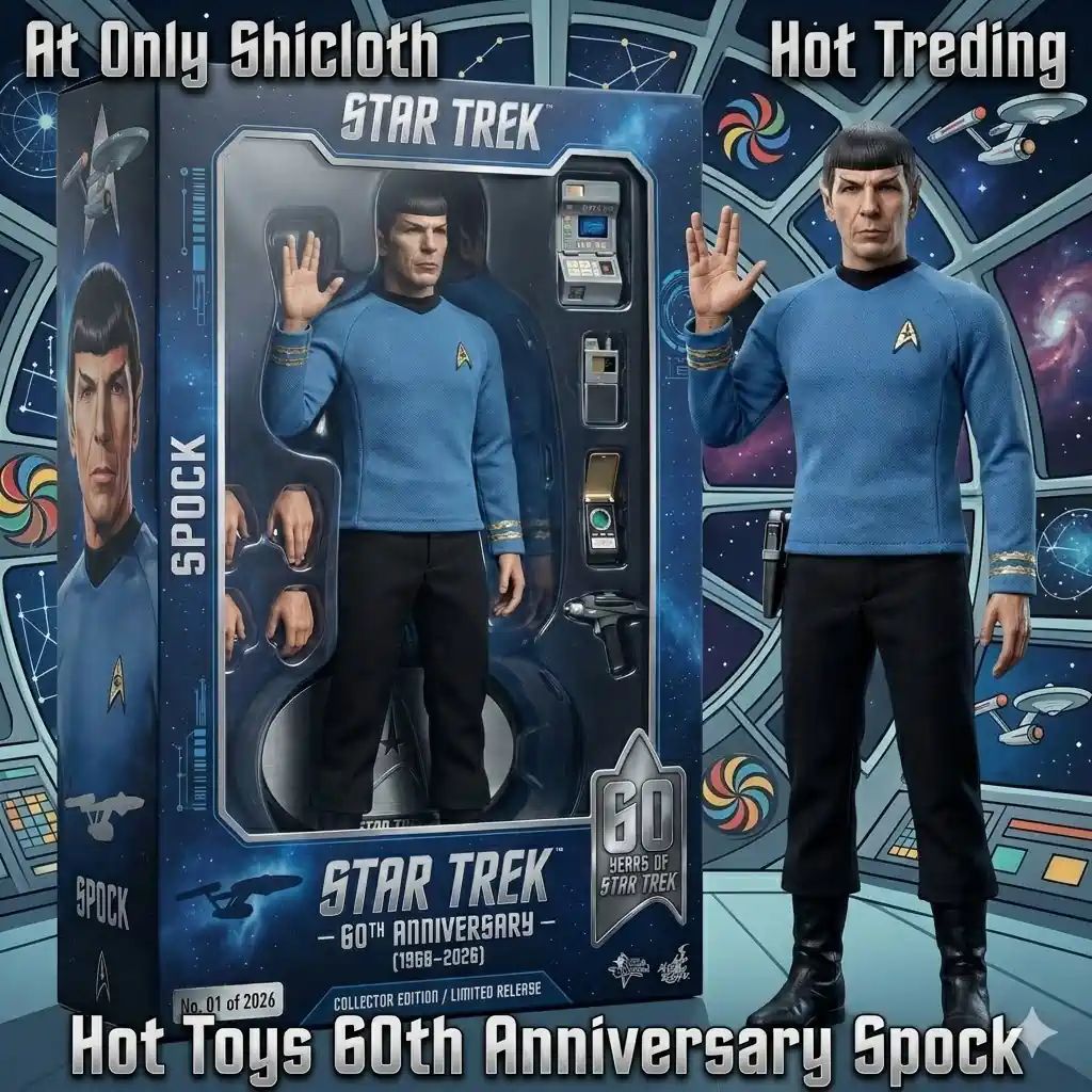 Toys 60th Anniversary Spock Scale Figure