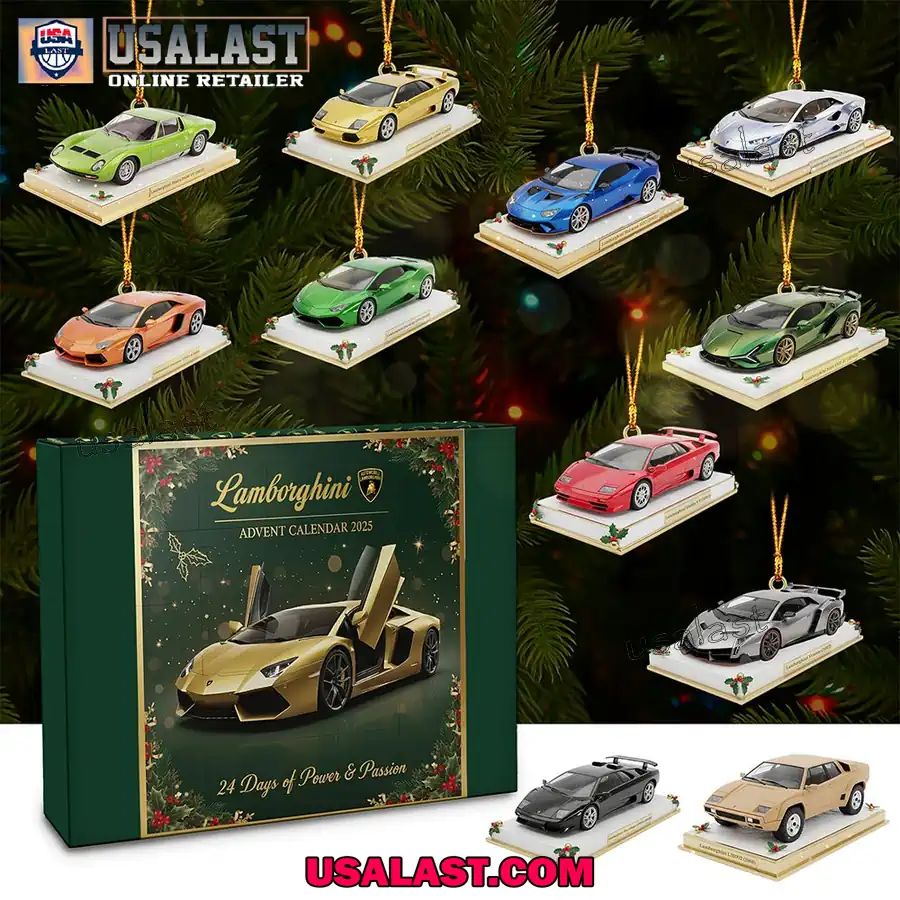 Lamborghini Advent Calendar Christmas Gift Box