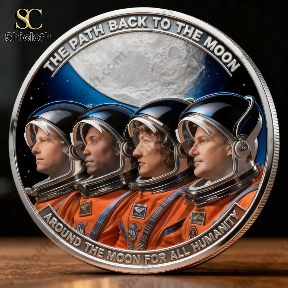 Artemis II Lunar Mission 2026 Commemorative Coin