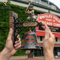 Chicago Cubs 150th Anniversary 3D Wall Bell